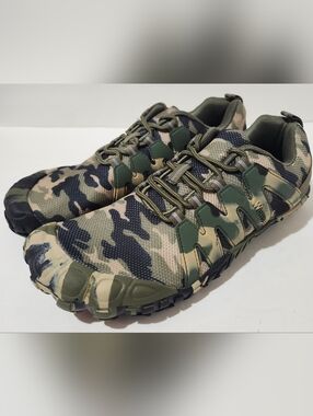 Weweya Camo Barefoot Mens Minimalist Running Cross‎ Training Sneakers Size 10/43